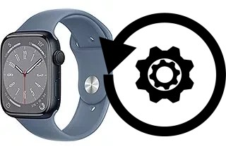 Comment réinitialiser ou reset un Apple Watch Series 8 Aluminum