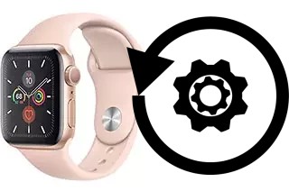 Comment réinitialiser ou reset un Apple Watch Series 5 Aluminum