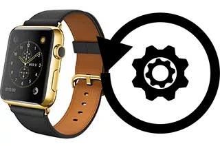 Comment réinitialiser ou reset un Apple Watch Edition 42mm