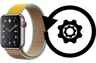 Comment réinitialiser ou reset un Apple Watch Edition Series 5