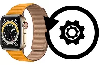 Comment réinitialiser ou reset un Apple Watch Series 6