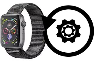 Comment réinitialiser ou reset un Apple Watch Series 4 Aluminum