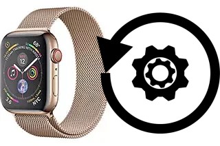 Comment réinitialiser ou reset un Apple Watch Series 4