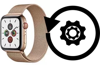 Comment réinitialiser ou reset un Apple Watch Series 5