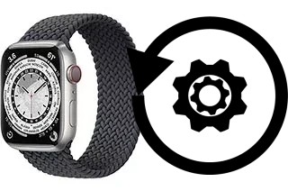 Comment réinitialiser ou reset un Apple Watch Edition Series 7