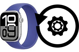 Comment réinitialiser ou reset un Apple Watch Series 10 Aluminum