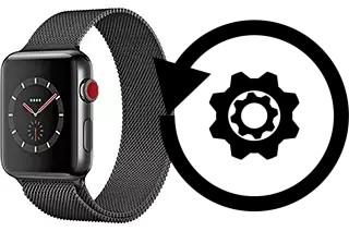 Comment réinitialiser ou reset un Apple Watch Series 3