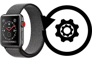 Comment réinitialiser ou reset un Apple Watch Series 3 Aluminum