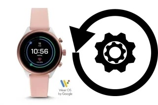 Comment réinitialiser ou reset un Fossil Gen 4 Sport