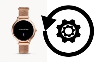 Comment réinitialiser ou reset un Fossil Gen 5e (42mm)