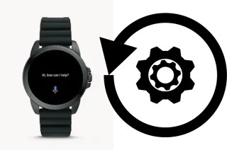 Comment réinitialiser ou reset un Fossil Gen 5e (44mm) (42mm)