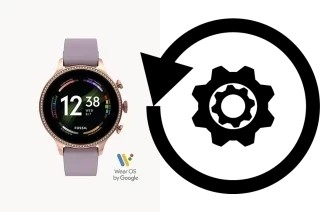 Comment réinitialiser ou reset un Fossil Gen 6 (42mm)