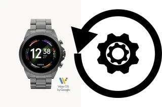 Comment réinitialiser ou reset un Fossil Gen 6 (44mm)