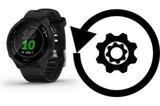 Comment réinitialiser ou reset un Garmin Forerunner 55