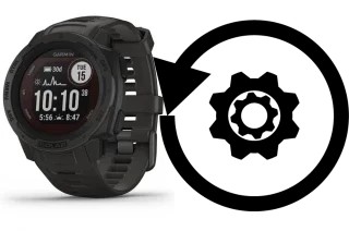 Comment réinitialiser ou reset un Garmin Instinct Solar