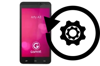 Comment réinitialiser ou reset un GSmart Arty A3