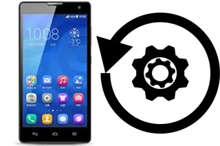 Comment réinitialiser ou reset un Honor 3C