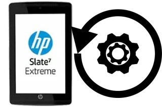 Comment réinitialiser ou reset un HP Slate7 Extreme