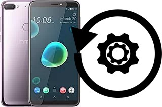 Comment réinitialiser ou reset un HTC Desire 12+