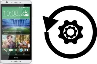 Comment réinitialiser ou reset un HTC Desire 820s