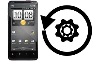 Comment réinitialiser ou reset un HTC EVO Design 4G