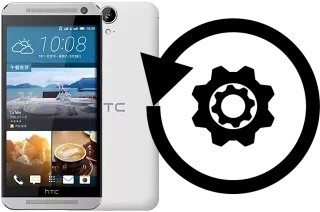 Comment réinitialiser ou reset un HTC One E9