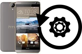 Comment réinitialiser ou reset un HTC One E9+