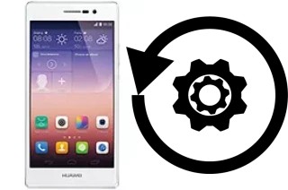 Comment réinitialiser ou reset un Huawei Ascend P7