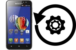 Comment réinitialiser ou reset un Lenovo A606