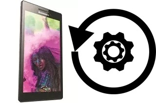 Comment réinitialiser ou reset un Lenovo Tab 2 A7-10