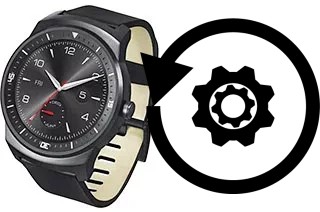 Comment réinitialiser ou reset un LG G Watch R W110