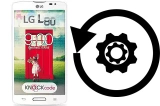 Comment réinitialiser ou reset un LG L80