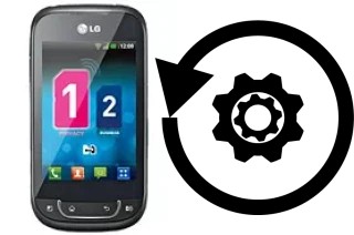 Comment réinitialiser ou reset un LG Optimus Net Dual