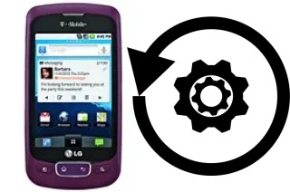 Comment réinitialiser ou reset un LG Optimus T