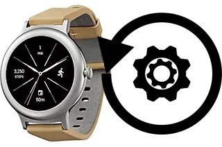 Comment réinitialiser ou reset un LG Watch Style