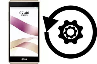 Comment réinitialiser ou reset un LG X Skin