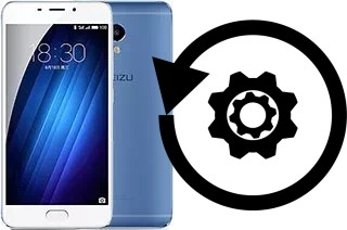 Comment réinitialiser ou reset un Meizu M3e