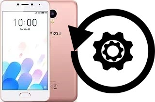 Comment réinitialiser ou reset un Meizu M5c