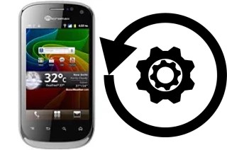 Comment réinitialiser ou reset un Micromax A75