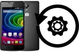 Comment réinitialiser ou reset un Micromax Bolt D320