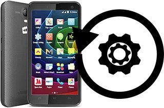 Comment réinitialiser ou reset un Micromax Bolt Q339