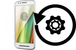 Comment réinitialiser ou reset un Moto E3