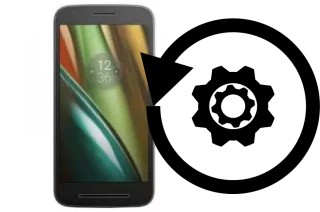 Comment réinitialiser ou reset un Moto E4 Plus