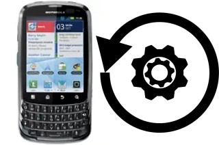 Comment réinitialiser ou reset un Motorola Admiral XT603