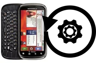 Comment réinitialiser ou reset un Motorola Cliq 2