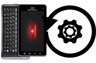 Comment réinitialiser ou reset un Motorola DROID 3