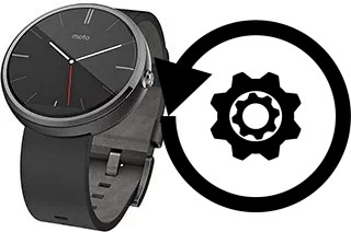 Comment réinitialiser ou reset un Motorola Moto 360 (1st gen)