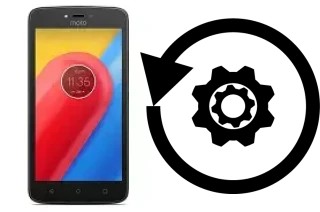 Comment réinitialiser ou reset un Motorola Moto C 4G