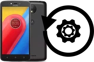 Comment réinitialiser ou reset un Motorola Moto C