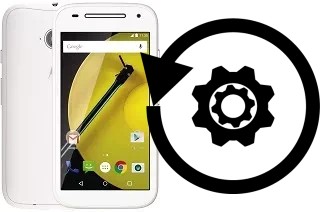 Comment réinitialiser ou reset un Motorola Moto E Dual SIM (2nd gen)